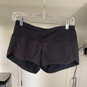 lululemon speed up low-rise shorts
